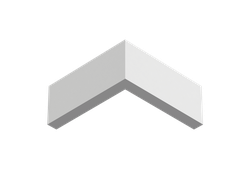 Наличник Ultrawood E2E 9988 i, для дверей, окон, проемов, под покраску, ударопрочный, 2000х57х12мм