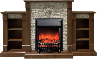 Электрокамин Гамбург NT M6 с очагом Fobos