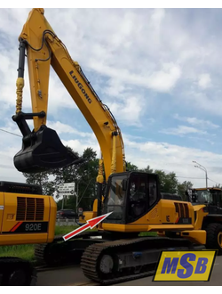 Стекло лобовое нижнее на LiuGong 933е