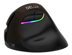 Мышь беспроводная вертикальная Delux M618min