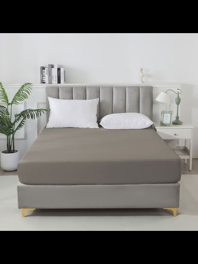 Простыня сатиновая на резинке TANGO "SOHO" collection 160x200x30 BS1620-14