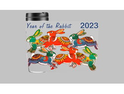 Термокружка год Кролика №3