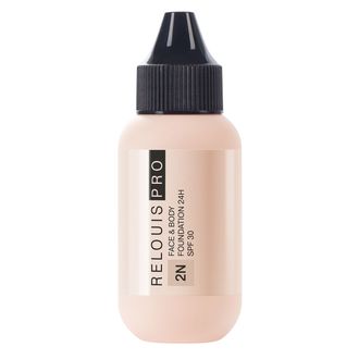 Relouis Тональный Крем PRO FACE&amp;BODY FOUNDATION 24H SPF30 30мл