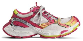 Balenciaga Stapler Sneaker White Pink женские