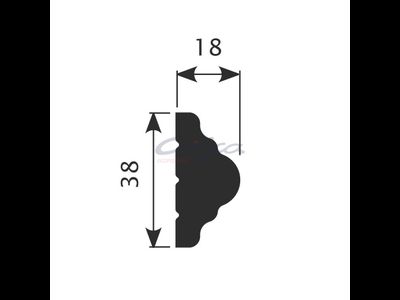 Молдинг MX009 - 38*18*2000мм