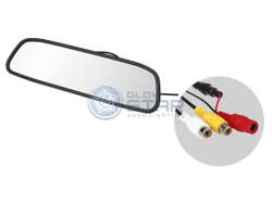 Автомобильное зеркало заднего вида с цветным монитором 4.3 дюйма