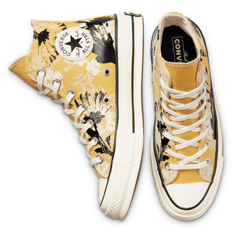 Кеды Converse Chuck 70 Hybrid Floral High Top желтые