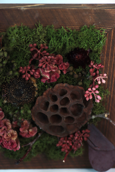 Новогодняя эко-картина № 1178