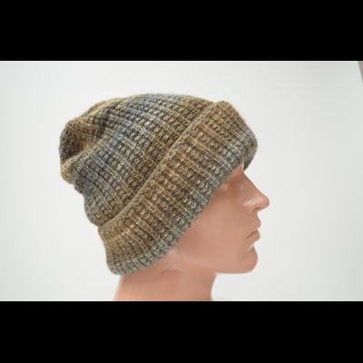 Шапка Vizio Италия 1377 CRY мужская коричневая