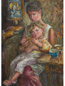 Портрет  Богородица Круглова Светлана