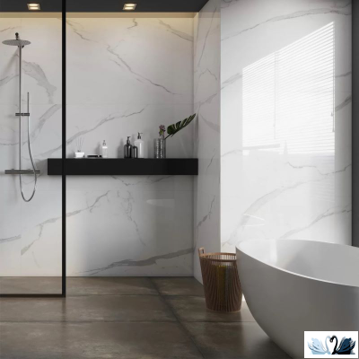 Керамогранит Eurotile Statuario Fond Satin 60х60 см 7930138704569 цвет белый матовый