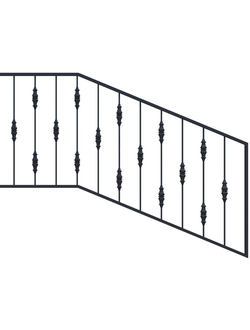 Перила кованые (арт .ПК08)