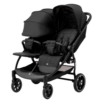Коляска 2в1 для двойни Sweet Baby Donna 2025 Black