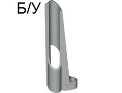 ! Б/У - Technic, Panel Fairing # 7 Small Long, Large Hole, Side A, Light Gray (32534 / 4195279) - Б/У