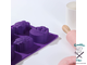 Форма силиконовая для выпечки Доляна «Пасха», 29×17 см, 8 ячеек (6,5×5,2 см), цвет МИКС