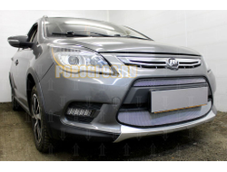 Защита радиатора Lifan X50 2015- (2 части) chrome