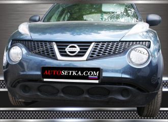 Premium защита радиатора для Nissan Juke (2010-2014) из 3-х частей