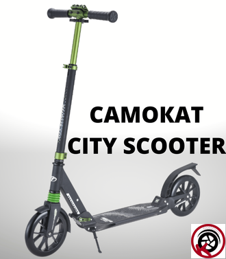 Самокат Tech Team TT City Scooter 2022 черный