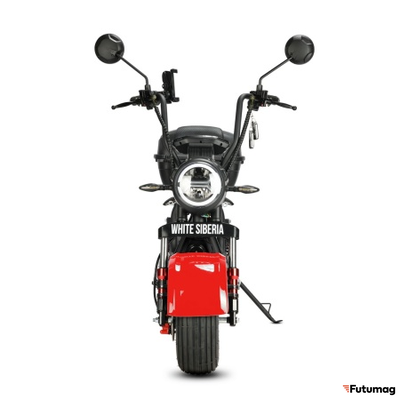 Электроскутер WHITE SIBERIA MINI R 3.0 RED 60V