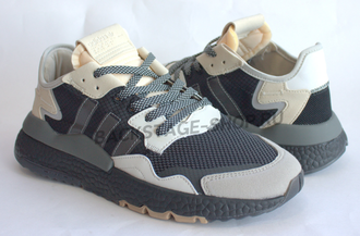 Кроссовки Adidas Nite Jogger Black/Gray