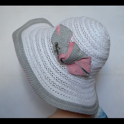 Летняя белая шляпа Vizio Италия 5487 FF 2