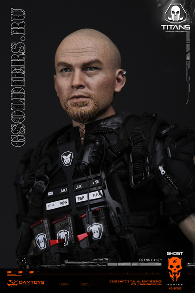 Коллекционная фигурка 1/6 GHOST SERIES - TITANS PMC - Frank Casey (SF002) - DAMToys