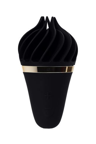 EE73-583-0719 Вибромассажер Satisfyer layons Sweet Treat, силикон, черный, 10,4 см.