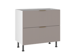 Кухня ФЬЮЖН - Стол СЯ-(2)-90 Волна мокко