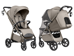 Коляска прогулочная Carrello Bravo Lite CRL-5529 2026, Oak Beige (Бежевый)