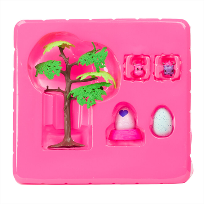 Набор Hatchwizard: Яйцо сюрприз 2шт, фигурки 2шт, дерево 1шт