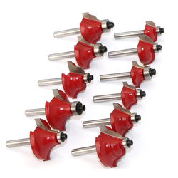 Набор из 35 фрез в кейсе (хв. 8 мм)