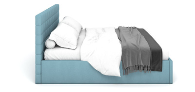 Двуспальная мягкая кровать Ребекка Ривалли (Rivalli), в съемных чехлах