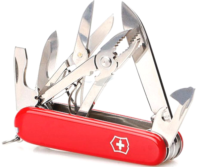 VICTORINOX Deluxe tinker 1.4723, 91 мм, 17 функций, красный