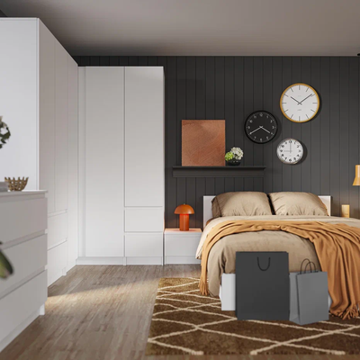 Композиция спальни ОНИКС Белый