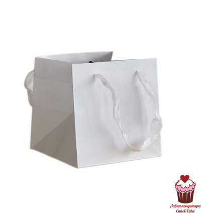 Пакет для торта Белый, 25х25х25 см