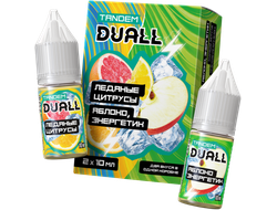 DUALL TANDEM SALT (20 MG) 30ml - ЛЕДЯНЫЕ ЦИТРУСЫ & ЯБЛОКО / ЭНЕРГЕТИК