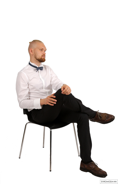 Рубашка мужская под бабочку Гала-DTFN