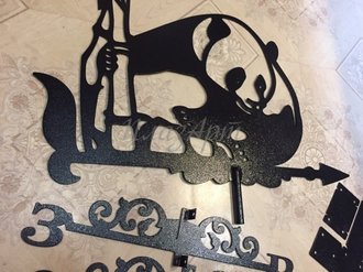 флюгер Панда