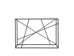 Консоль Wilson line black прозрачное стекло купить в Севастополе