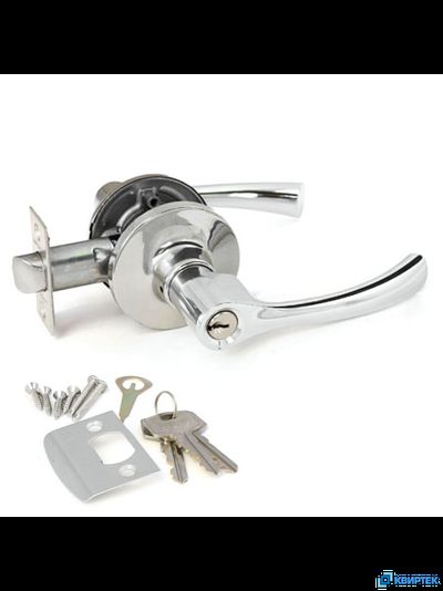 Ручка-защёлка дверная 8069-01-cr хром купить в Челябинске | КВИРТЕК