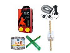 Готовый комплект электропастуха для коров на 2 гектара