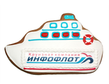 Пряник Корабль с логотипом Инфофлот