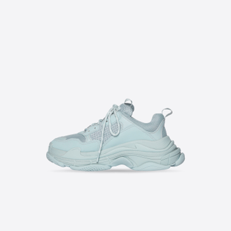 Кроссовки Balenciaga Triple S Trainers in light blue double foam and mesh