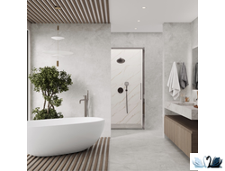 Керамогранит Laparet Pluto silver MR 59,5 х 59,5 см матовый под бетон купить в магазине Marysя