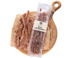 Чипсы мясные из свинины "Снек Копченый Бекон" 100гр