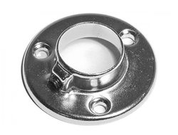 Фланец с фиксатором  штампованный для трубы d-25 сталь
