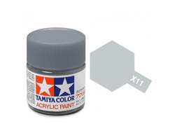 Tamiya: Краска акриловая X-11 "Chrome Silver"