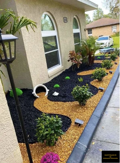 желтый златолит щебень