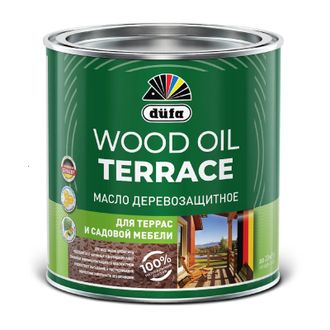 Масло деревозащитное для террас и садовой мебели Dufa WOOD OIL TERRACE