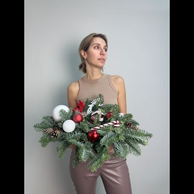 Новогодняя композиция № 1167